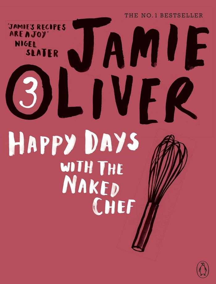 Couverture du livre « HAPPY DAYS WITH THE NAKED CHEF » de Oliver, Jamie, librairie Les Contes Infusés à Corte