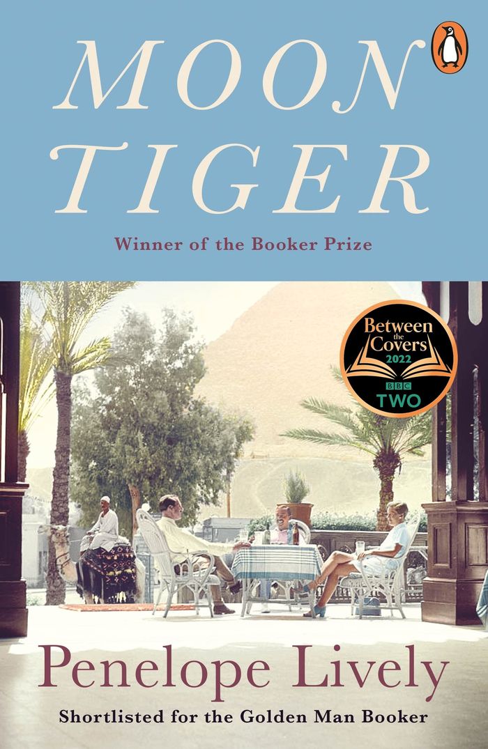 Couverture du livre « MOON TIGER - SHORTLISTED FOR THE GOLDEN MAN BOOKER PRIZE » de Penelope Lively, librairie Les Contes Infusés à Corte
