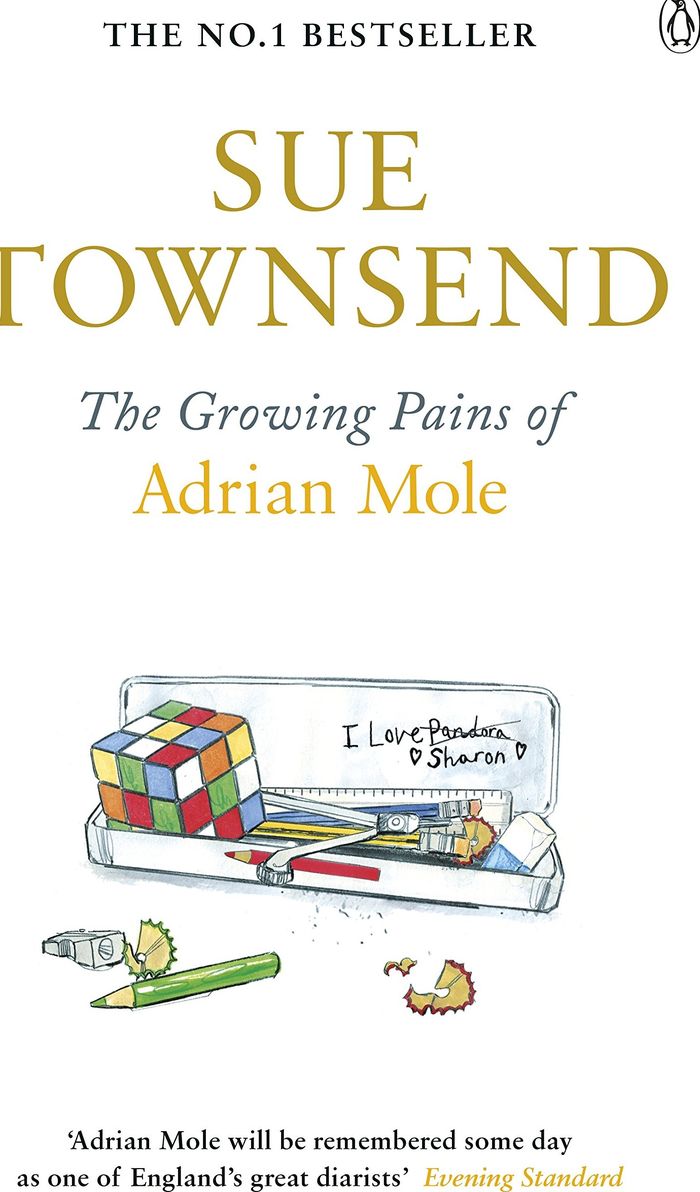 Couverture du livre « ADRIAN MOLE - T02 - THE GROWING PAINS OF ADRIAN MOLE - ADRIAN MOLE BOOK 2 » de Sue Townsend, librairie Les Contes Infusés à Corte