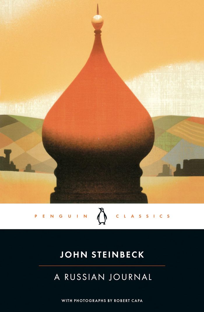 Couverture du livre « CLASSIC, 20TH-CENTURY, PENGUIN - A RUSSIAN JOURNAL » de Steinbeck/capa, librairie Les Contes Infusés à Corte