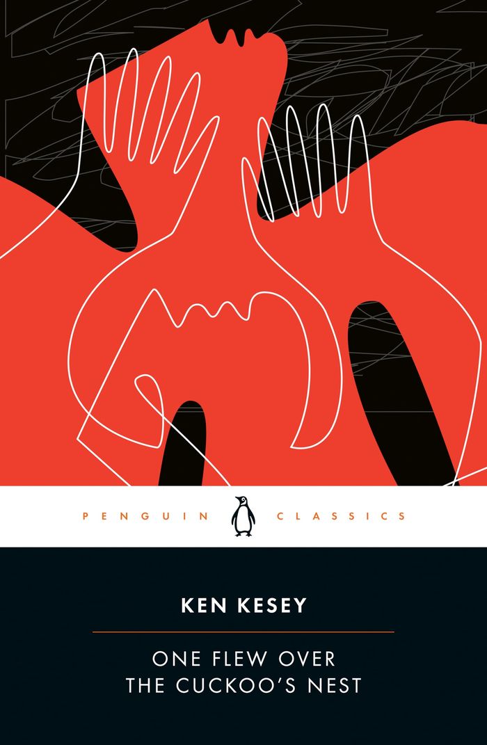 Couverture du livre « ONE FLEW OVER THE CUCKOO'S NEST » de Kesey/faggen, librairie Les Contes Infusés à Corte