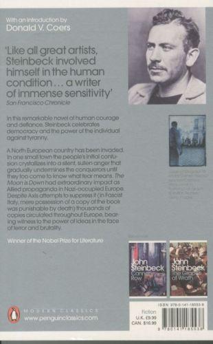 Quatrième de couverture de « PENGUIN MODERN CLASSICS - THE MOON IS DOWN »