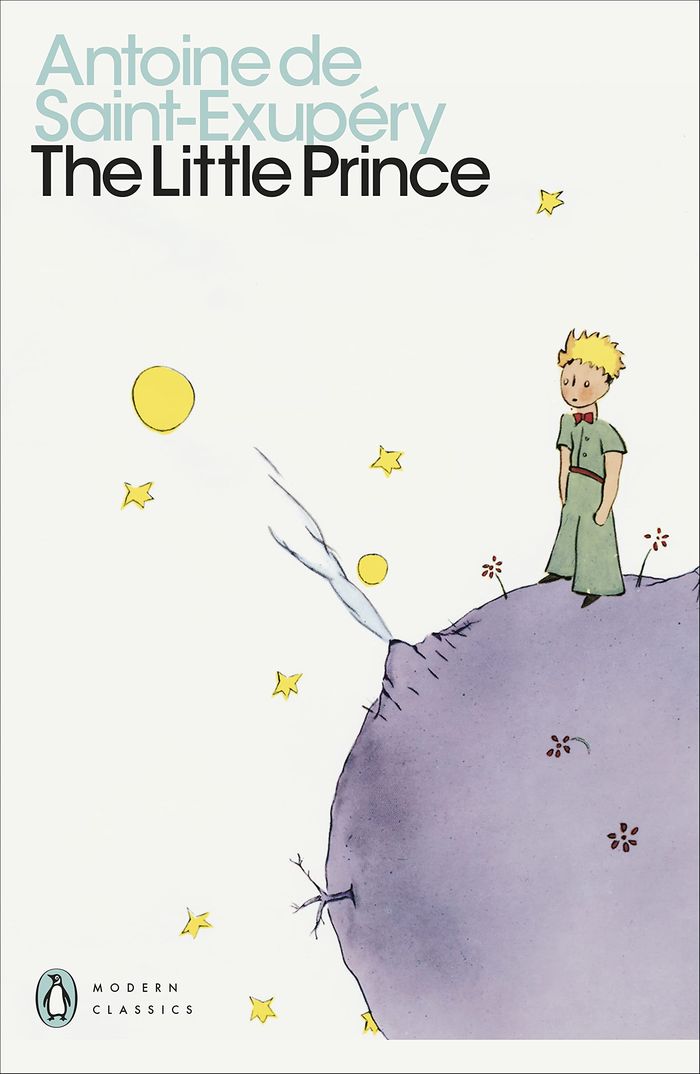 Couverture du livre « PENGUIN MODERN CLASSICS - THE LITTLE PRINCE - AND LETTER TO A HOSTAGE » de Saint-Exupery De, librairie Les Contes Infusés à Corte