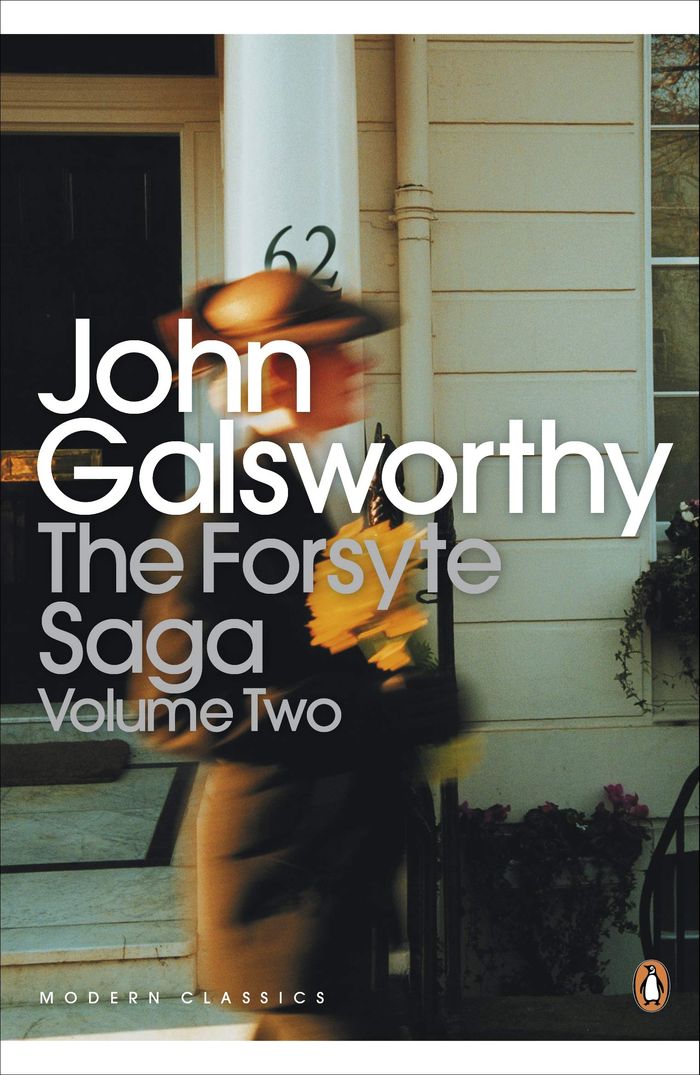 Couverture du livre « PENGUIN MODERN CLASSICS - THE FORSYTE SAGA - VOLUME 2 » de John Galsworthy, librairie Les Contes Infusés à Corte