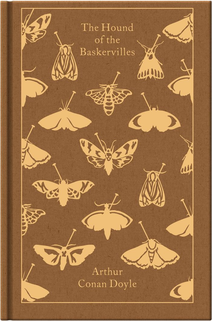 Couverture du livre « PENGUIN CLOTHBOUND CLASSICS - THE HOUND OF THE BASKERVILLES » de Conan Doyle Arthur, librairie Les Contes Infusés à Corte