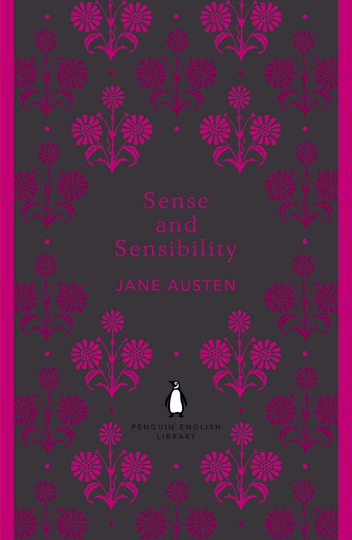 Couverture du livre « THE PENGUIN ENGLISH LIBRARY - SENSE AND SENSIBILITY » de Jane Austen, librairie Les Contes Infusés à Corte