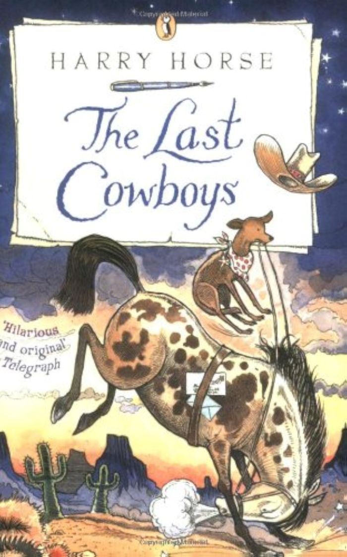 Couverture du livre « THE LAST COWBOYS » de Harry Horse, librairie Les Contes Infusés à Corte