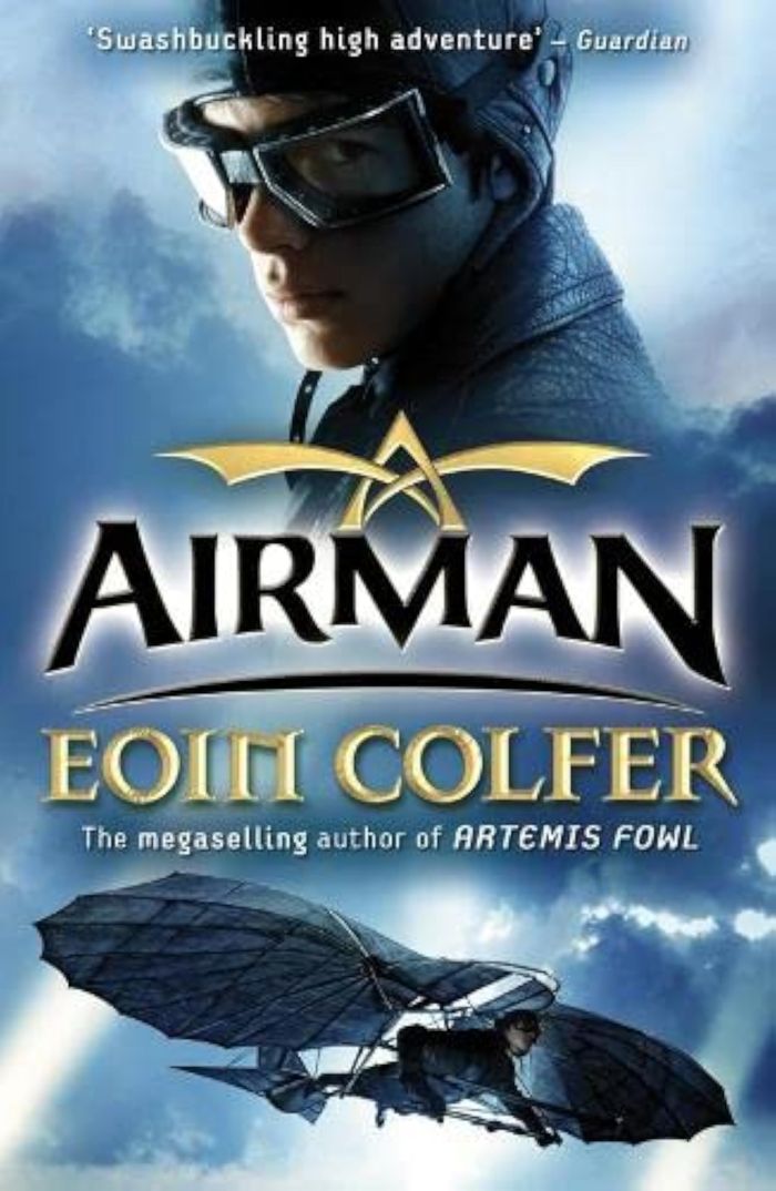 Couverture du livre « AIRMAN » de Eoin Colfer, librairie Les Contes Infusés à Corte