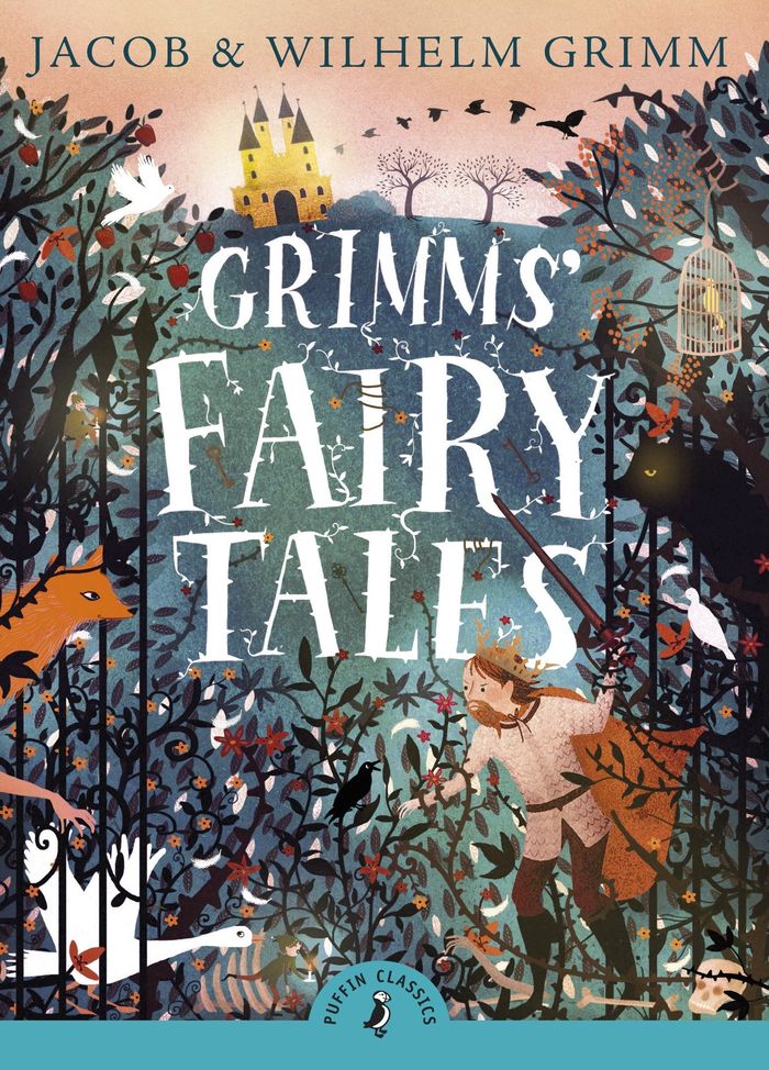 Couverture du livre « PUFFIN CLASSICS - GRIMMS' FAIRY TALES », librairie Les Contes Infusés à Corte