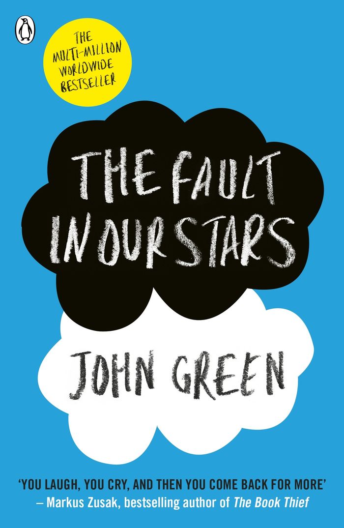 Couverture du livre « THE FAULT IN OUR STARS », librairie Les Contes Infusés à Corte