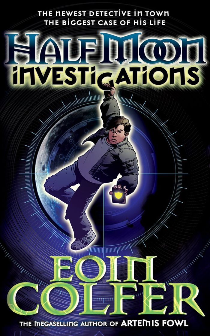 Couverture du livre « HALF MOON INVESTIGATIONS » de Eoin Colfer, librairie Les Contes Infusés à Corte