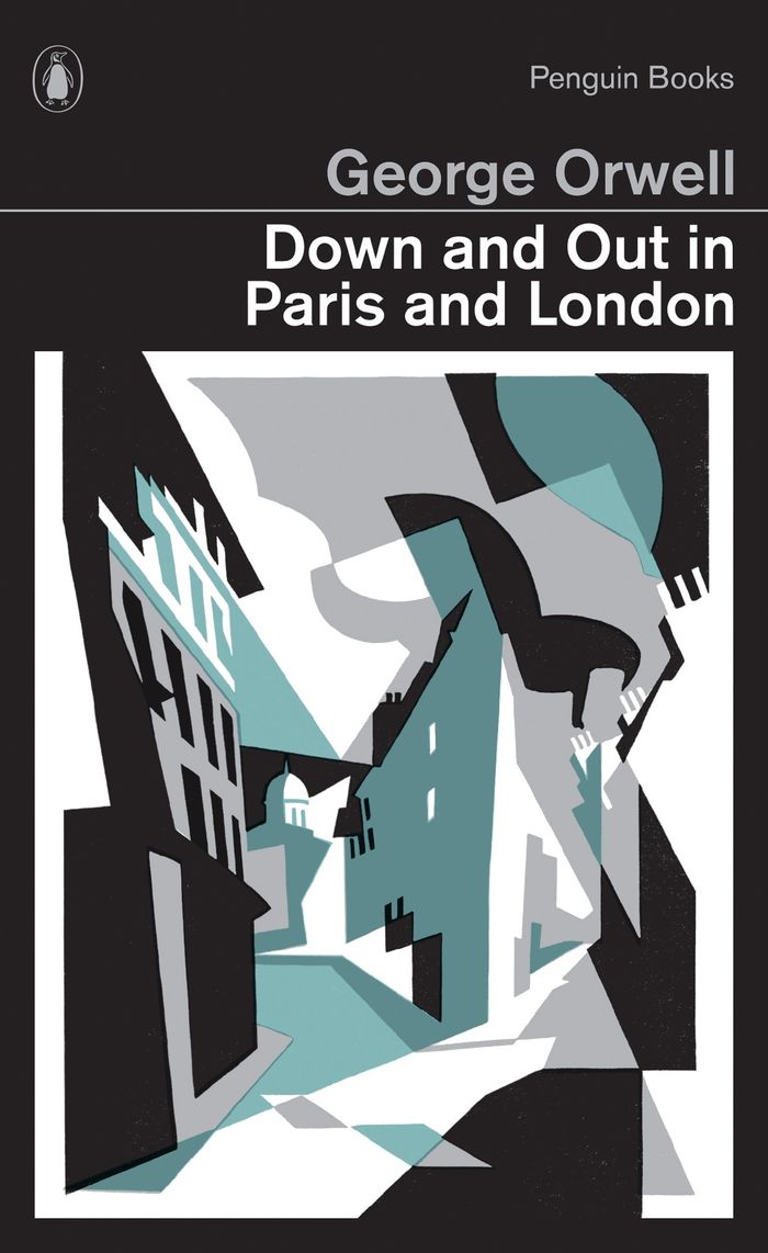 Couverture du livre « PENGUIN MODERN CLASSICS - DOWN AND OUT IN PARIS AND LONDON » de George Orwell, librairie Les Contes Infusés à Corte