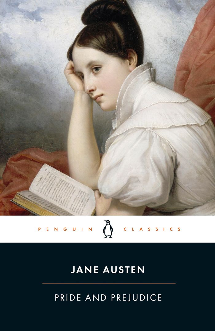 Couverture du livre « PRIDE AND PREJUDICE », librairie Les Contes Infusés à Corte