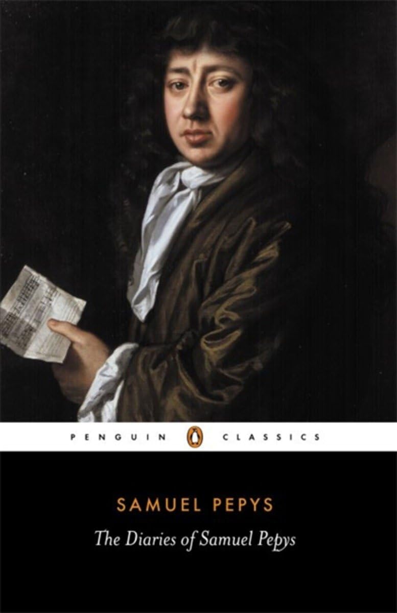 Couverture du livre « THE DIARY OF SAMUEL PEPYS: A SELECTION » de Samuel Pepys, librairie Les Contes Infusés à Corte