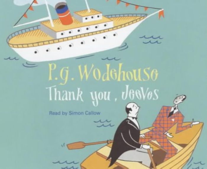 Couverture du livre « THANK YOU, JEEVES » de P.G. Wodehouse, librairie Les Contes Infusés à Corte