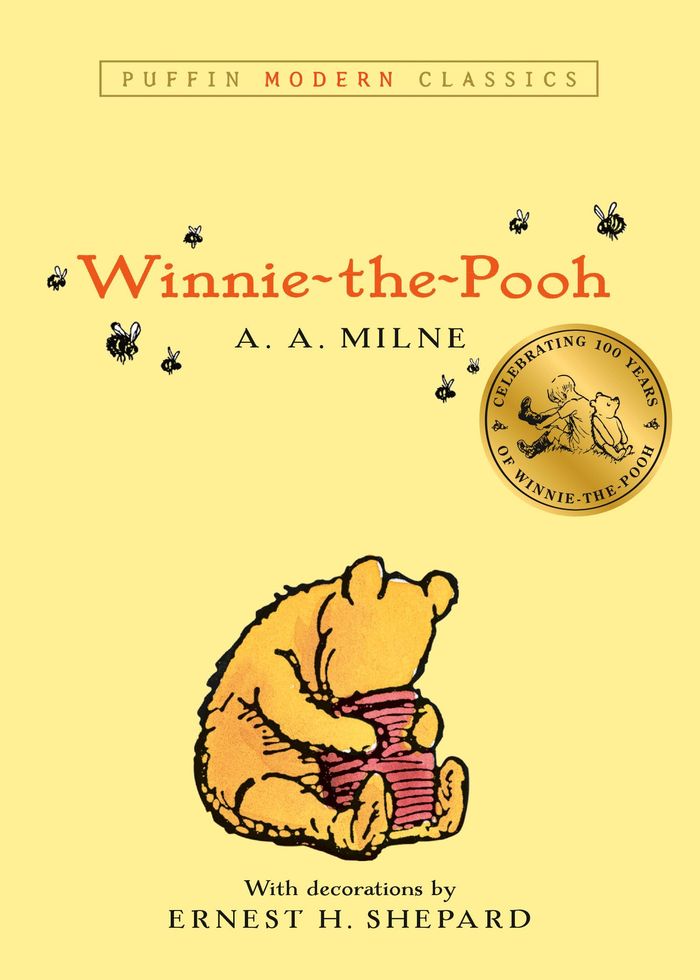 Couverture du livre « WINNIE-THE-POOH (PUFFIN MODERN CLASSICS) » de Milne/shepard, librairie Les Contes Infusés à Corte