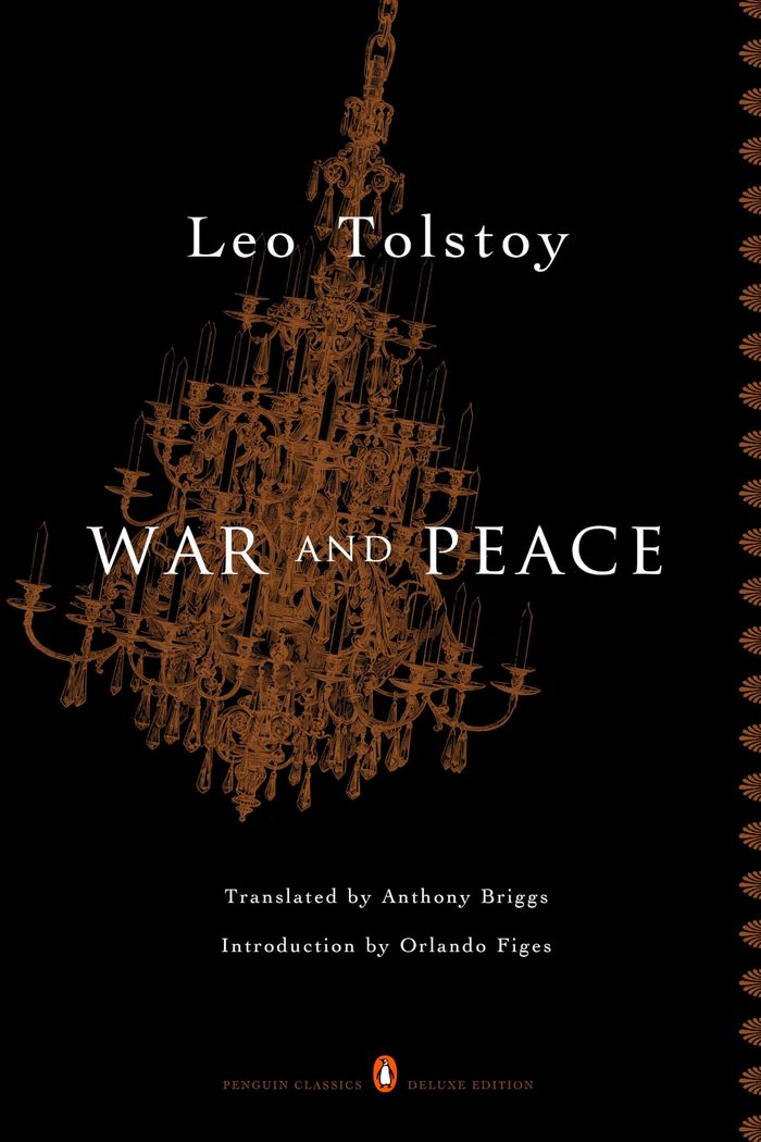 Couverture du livre « PENGUIN CLASSICS DELUXE EDITION - WAR AND PEACE - (PENGUIN CLASSICS DELUXE EDITION) » de Tolstoy/figes, librairie Les Contes Infusés à Corte