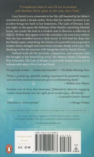 Quatrième de couverture de « THE LAKE OF DREAMS »