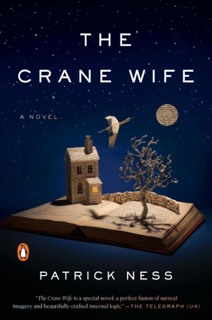 Couverture du livre « THE CRANE WIFE » de Patrick Ness, librairie Les Contes Infusés à Corte