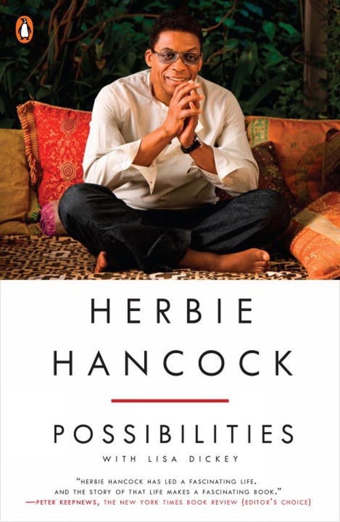 Couverture du livre « HERBIE HANCOCK: POSSIBILITIES », librairie Les Contes Infusés à Corte