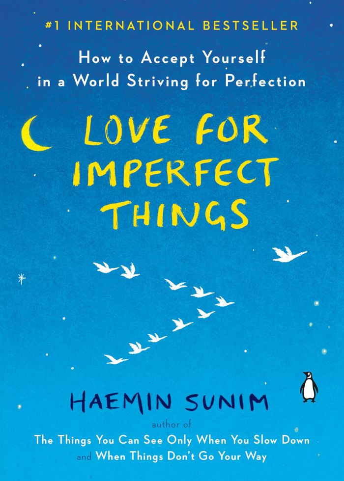 Couverture du livre « LOVE FOR IMPERFECT THINGS - HOW TO ACCEPT YOURSELF IN A WORLD STRIVING FOR PERFECTION » de Sunim/feng, librairie Les Contes Infusés à Corte