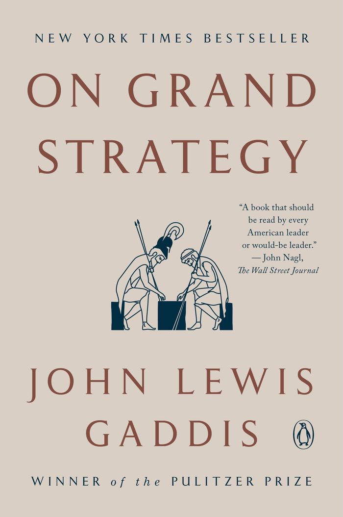 Couverture du livre « ON GRAND STRATEGY » de Gaddis, Lewis John, librairie Les Contes Infusés à Corte