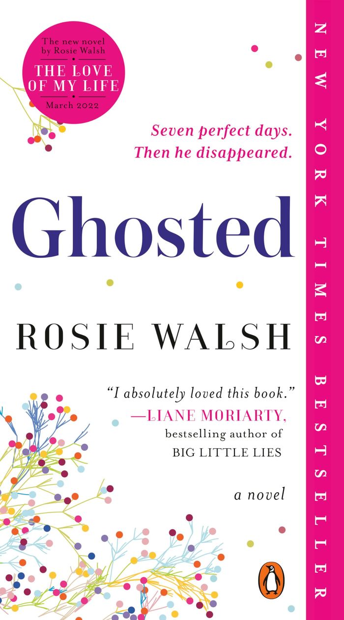 Couverture du livre « GHOSTED - A NOVEL » de Rosie Walsh, librairie Les Contes Infusés à Corte