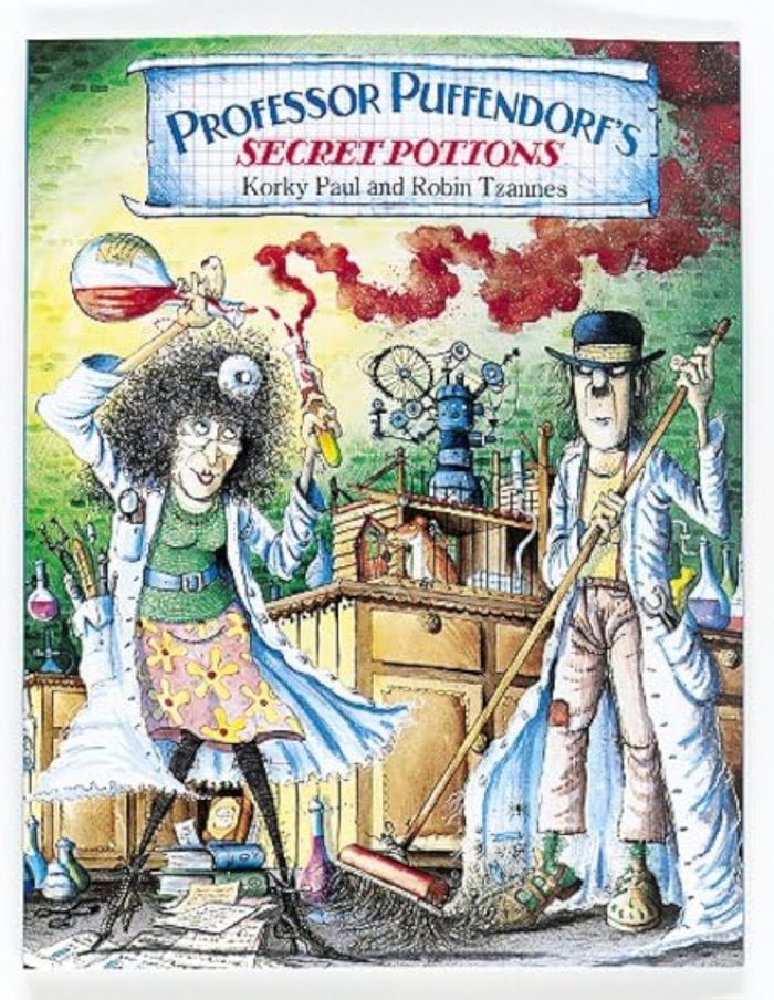Couverture du livre « PROFESSOR PUFFENDORF'S SECRET POTIONS » de Paul, librairie Les Contes Infusés à Corte