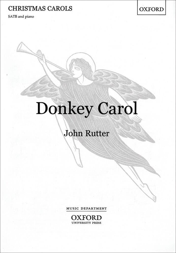 Couverture du livre « DONKEY CAROL » de Rutter John, librairie Les Contes Infusés à Corte