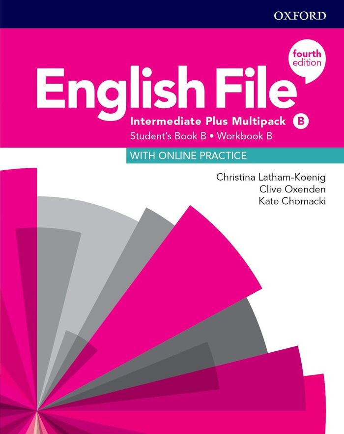 Couverture du livre « ENGLISH FILE 4TH EDITION INTERMEDIATE PLUS; STUDENT'S BOOK/WORKBOOK MULTI-PACK B » de Xxx, librairie Les Contes Infusés à Corte