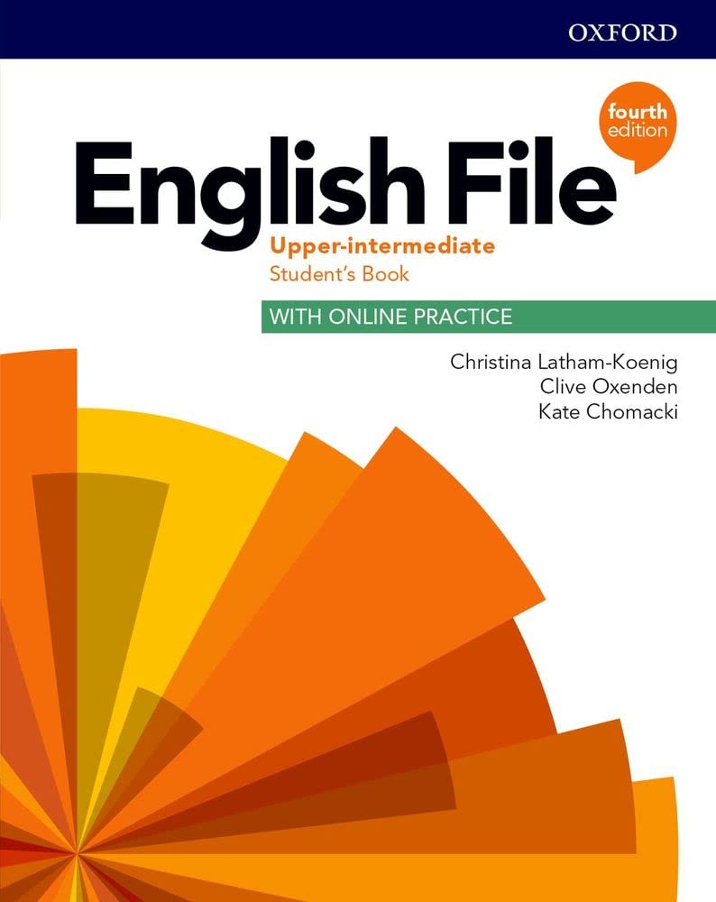 Couverture du livre « ENGLISH FILE 4TH EDITION UPPER-INTERMEDIATE; STUDENT'S BOOK WITH ONLINE PRACTICE » de Xxx, librairie Les Contes Infusés à Corte