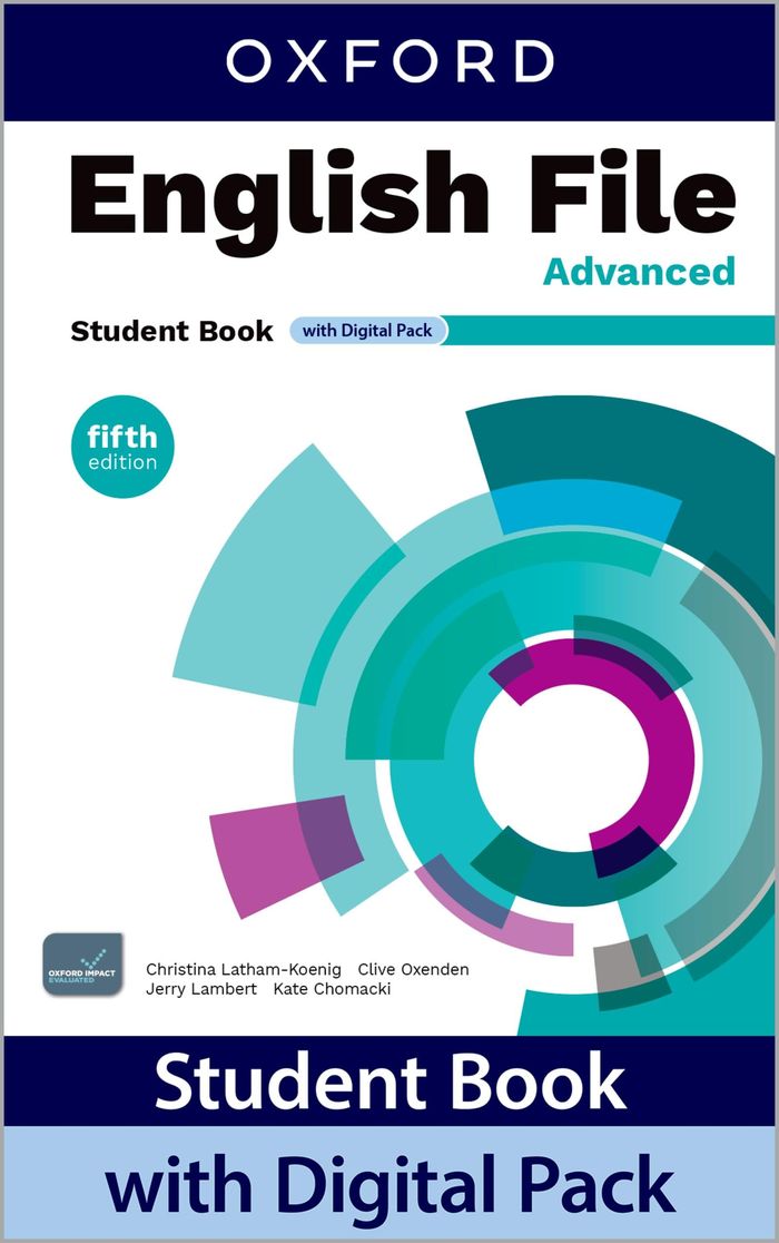 Couverture du livre « ENGLISH FILE FIFTH EDITION ADVANCED; STUDENT'S BOOK WITH DIGITAL PACK » de C-K. Al, librairie Les Contes Infusés à Corte
