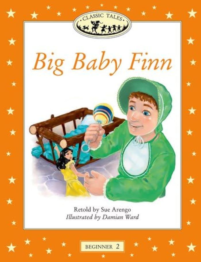 Couverture du livre « CLASSIC TALES, BEGINNER 2: BIG BABY FINN » de Xxx, librairie Les Contes Infusés à Corte