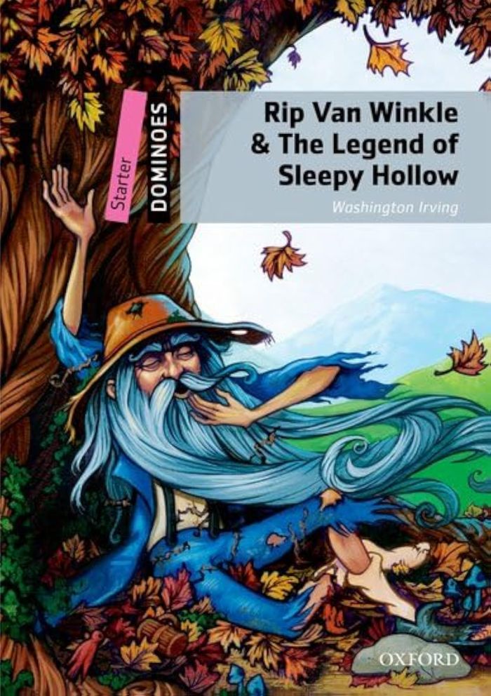 Couverture du livre « DOMINOES, NEW EDITION STARTER: RIP VAN WINKLE AND THE LEGEND OF SLEEPY HOLLOW MULTIROM PACK » de Xxx, librairie Les Contes Infusés à Corte