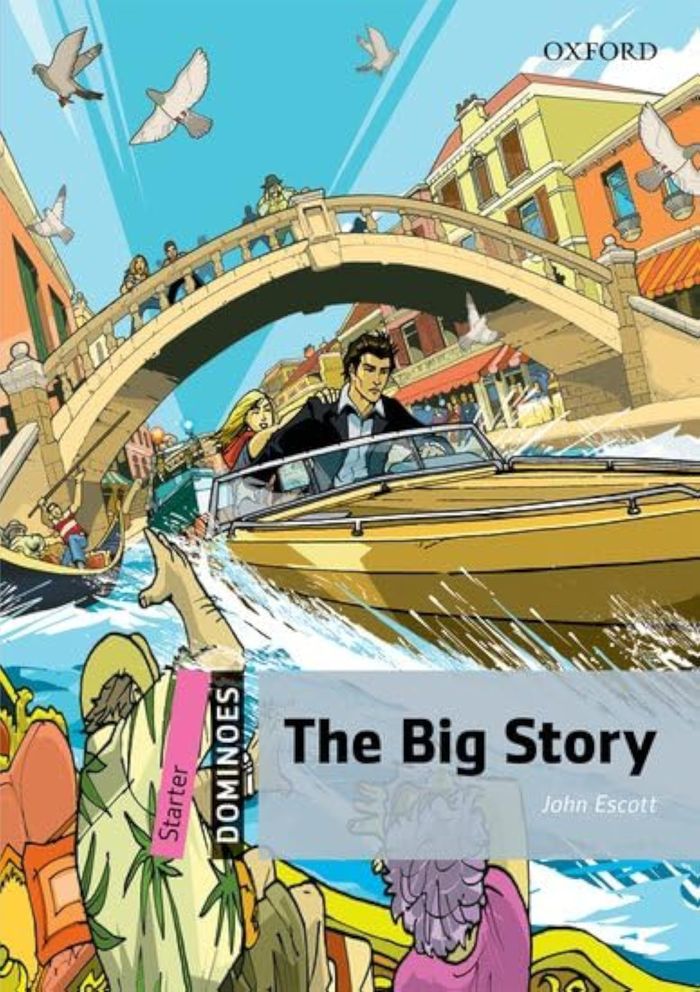 Couverture du livre « DOMINOES, NEW EDITION STARTER: THE BIG STORY MULTIROM PACK » de Xxx, librairie Les Contes Infusés à Corte