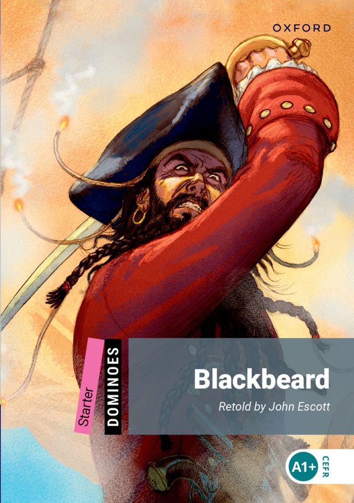 Couverture du livre « DOMINOES, NEW EDITION STARTER: BLACKBEARD », librairie Les Contes Infusés à Corte