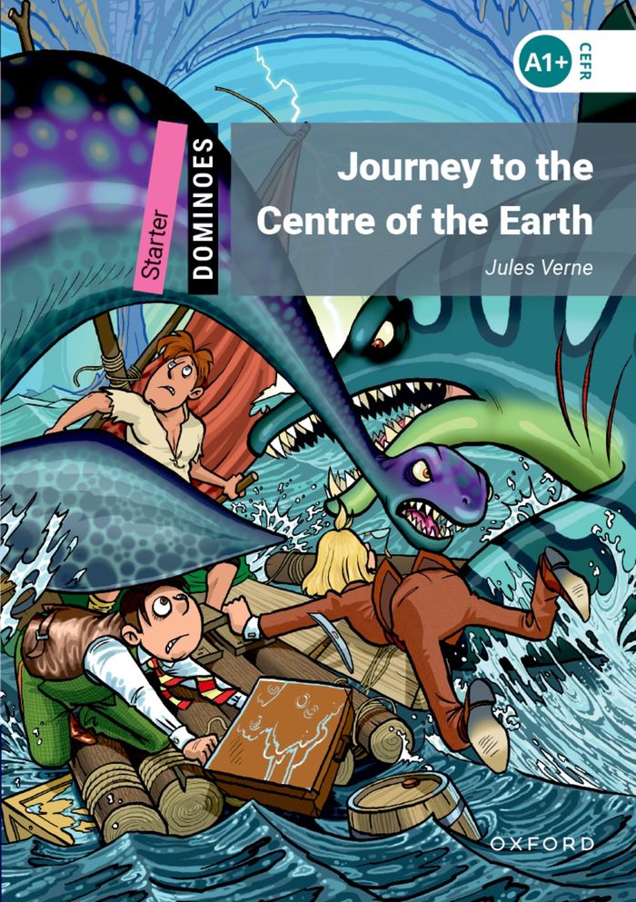 Couverture du livre « DOMINOES 2ND EDITION STARTER; JOURNEY TO THE CENTRE OF THE EARTH » de Xxx, librairie Les Contes Infusés à Corte
