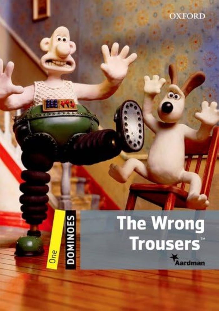 Couverture du livre « DOMINOES, NEW EDITION LEVEL 1: THE WRONG TROUSERS MULTIROM PACK » de Xxx, librairie Les Contes Infusés à Corte