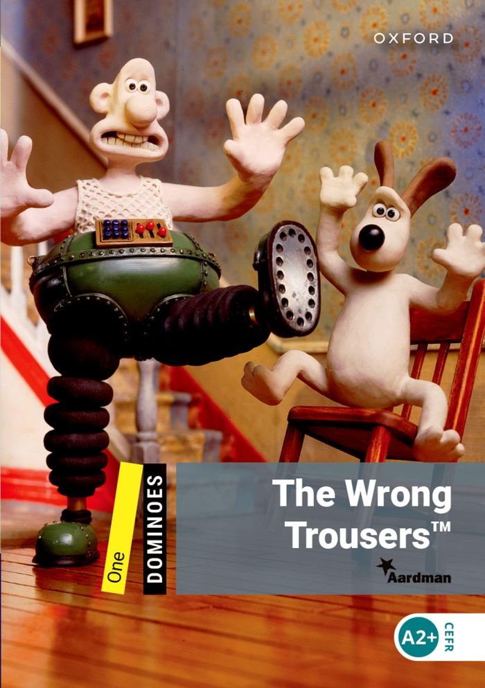 Couverture du livre « DOMINOES 2ND EDITION LEVEL 1; THE WRONG TROUSERS » de Xxx, librairie Les Contes Infusés à Corte
