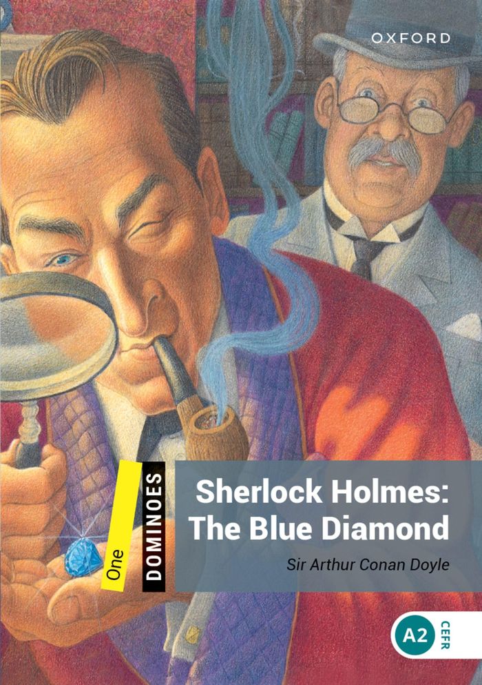 Couverture du livre « DOMINOES 2ND EDITION 1; SHERLOCK HOLMES; THE BLUE DIAMOND » de Xxx, librairie Les Contes Infusés à Corte