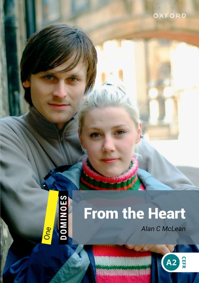 Couverture du livre « DOMINOES, NEW EDITION LEVEL 1: FROM THE HEART » de Xxx, librairie Les Contes Infusés à Corte