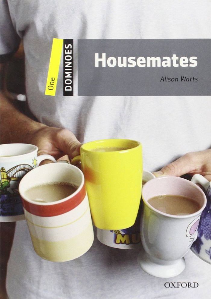 Couverture du livre « DOMINOES, NEW EDITION LEVEL 1: HOUSEMATES » de Xxx, librairie Les Contes Infusés à Corte