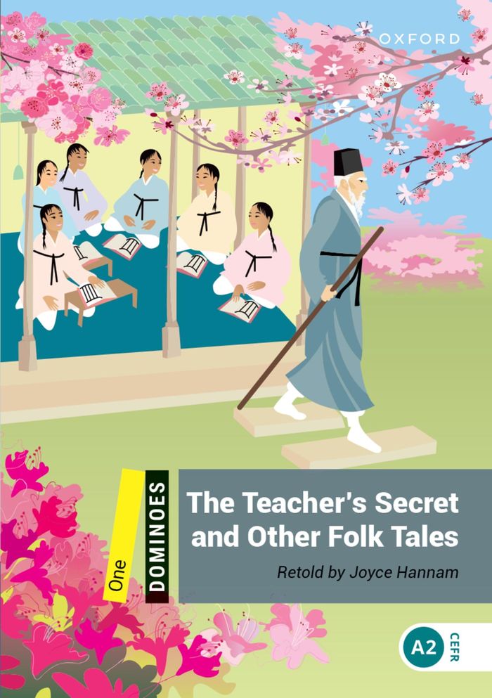 Couverture du livre « DOMINOES, NEW EDITION LEVEL 1: THE TEACHER'S SECRET AND OTHER FOLK TALES » de Xxx, librairie Les Contes Infusés à Corte