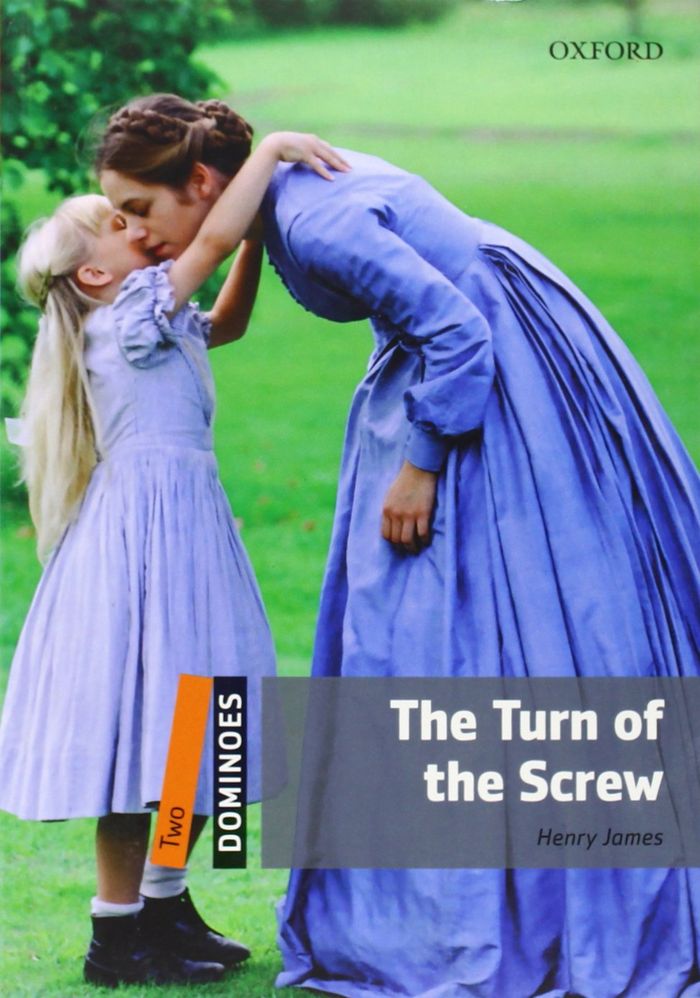 Couverture du livre « DOMINOES, NEW EDITION LEVEL 2: THE TURN OF THE SCREW » de James, librairie Les Contes Infusés à Corte