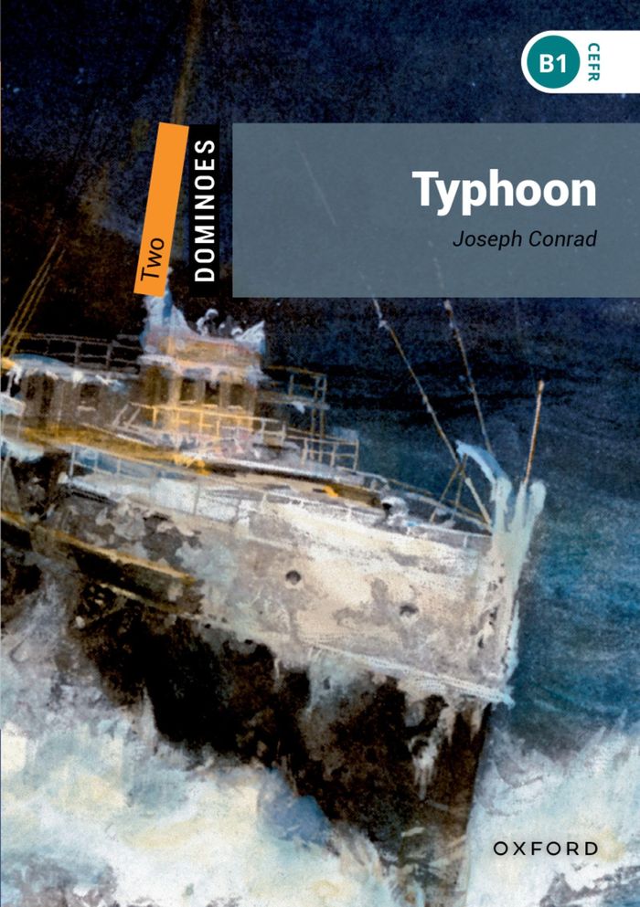 Couverture du livre « DOMINOES, NEW EDITION LEVEL 2: TYPHOON » de Xxx, librairie Les Contes Infusés à Corte