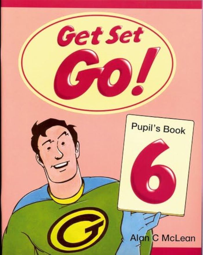 Couverture du livre « GET SET GO! 6: PUPIL'S BOOK » de Mclean, librairie Les Contes Infusés à Corte