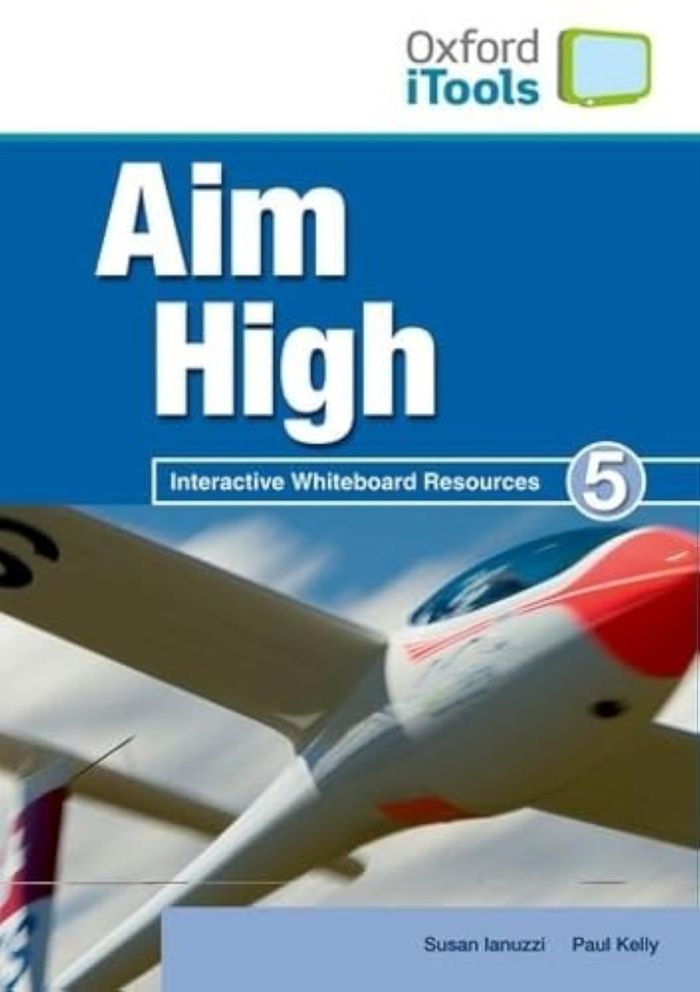 Couverture du livre « AIM HIGH: 5 ITOOLS CD-ROM » de Xxx, librairie Les Contes Infusés à Corte