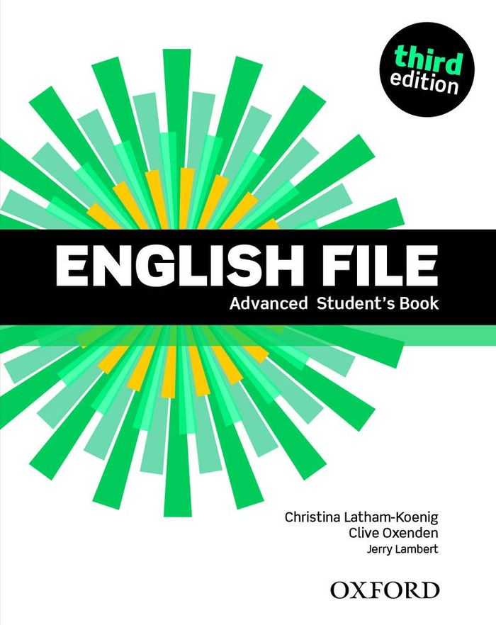 Couverture du livre « ENGLISH FILE 3RD EDITION ADVANCED; STUDENT'S BOOK PACK » de Clive Oxenden, librairie Les Contes Infusés à Corte