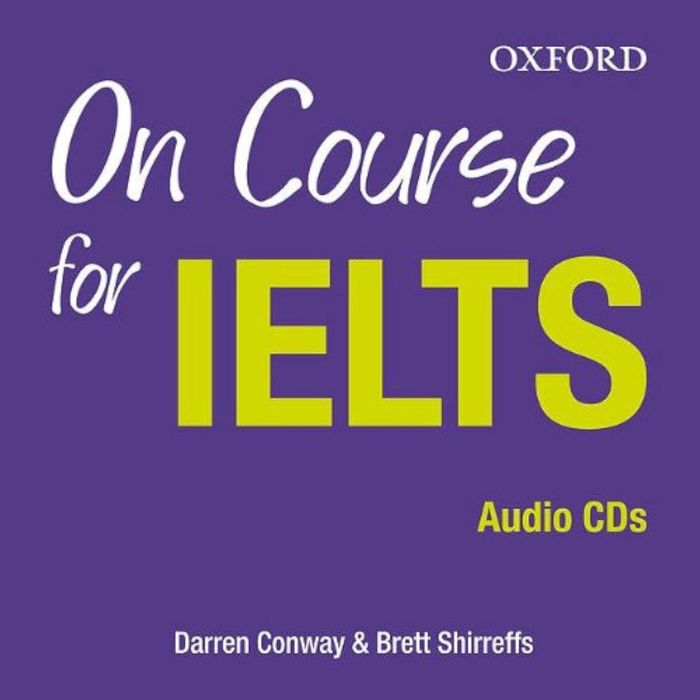 Couverture du livre « ON COURSE FOR IELTS: CLASS AUDIO CDS (3) » de Xxx, librairie Les Contes Infusés à Corte