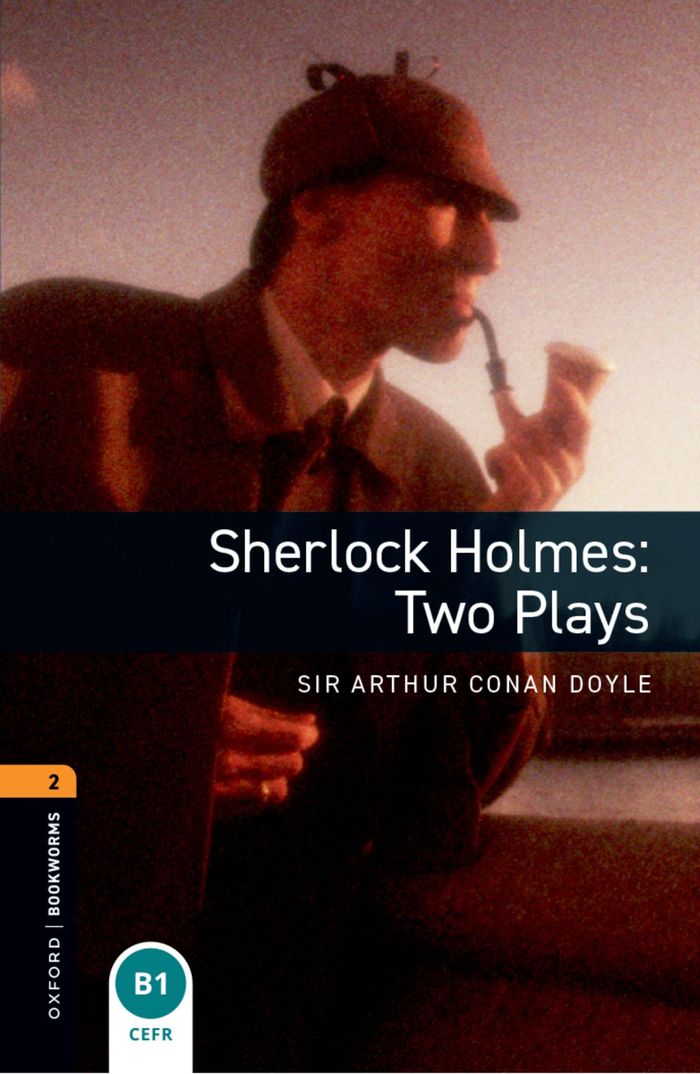 Couverture du livre « OXFORD BOOKWORMS LIBRARY: LEVEL 1:. SHERLOCK HOLMES: TWO PLAYS MP3 PACK », librairie Les Contes Infusés à Corte